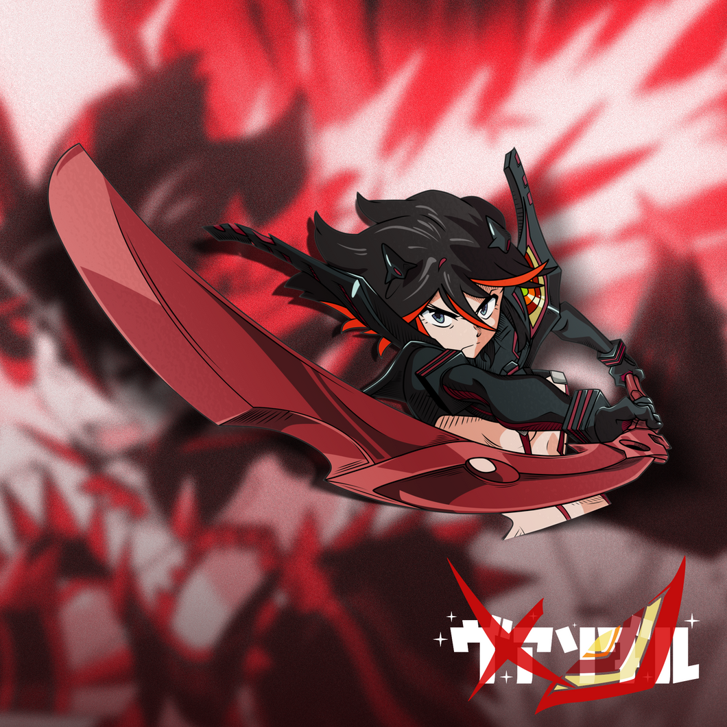 Ryuko Senketsu Half Body Kiss Cut