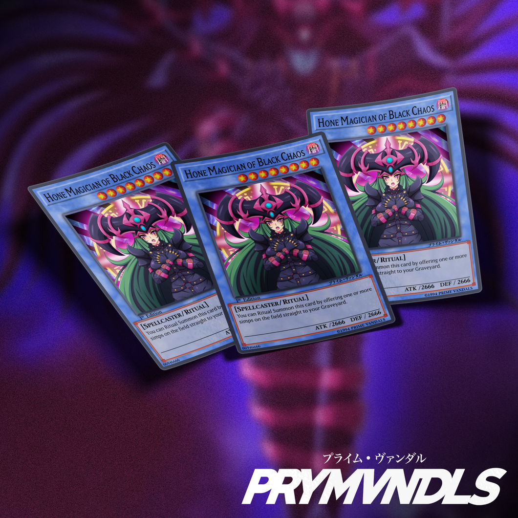 Hone Magician of Black Chaos Variations Prime Vandals Hone Magician of Black Chaos Variations Prime Vandals