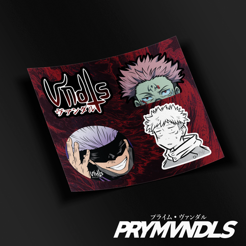 VNDLS JJK MINI STICKER PACK